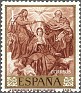 Spain 1958 Velazquez 1 PTA Red & Brown Edifil 1244. España 1958 1244. Uploaded by susofe